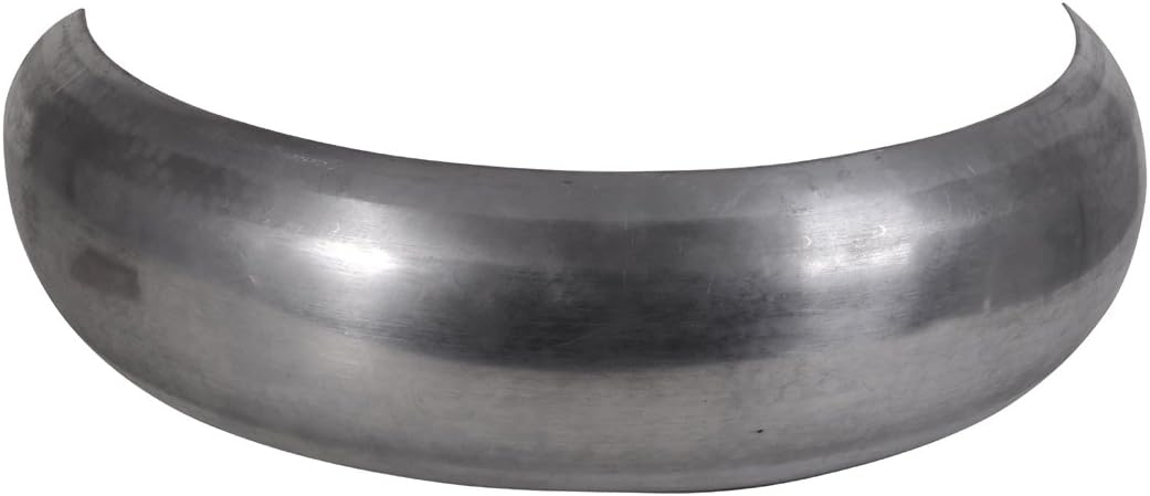 Universeller Heckfender aus Stahl, oberflächenverzinkt Breite: 180 mm Dicke: 1 mm mit Bördelung~