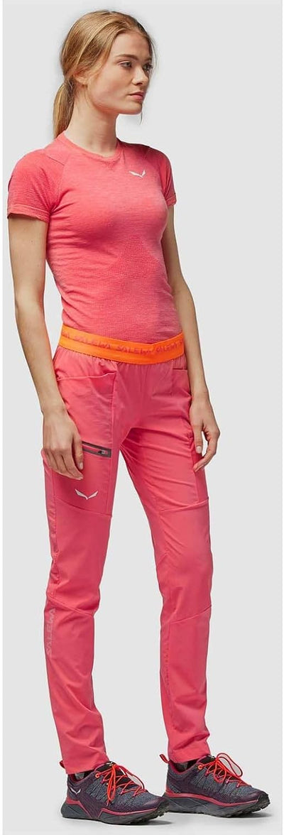 Salewa Damen Lange Hosen Pedroc Light DST W PNT 42 Calypso Coral/6080, 42 Calypso Coral/6080