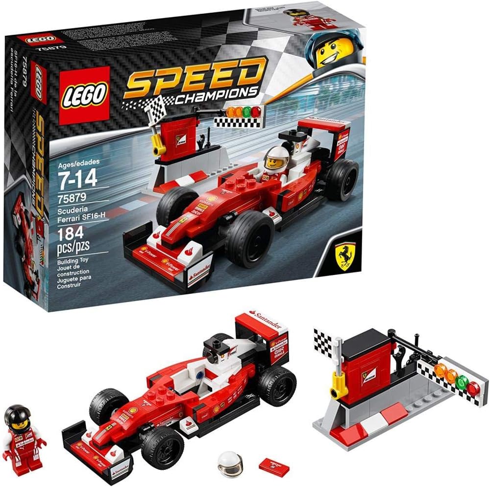 LEGO Speed Champions 75879 - Scuderia Ferrari SF16-H Single, Single
