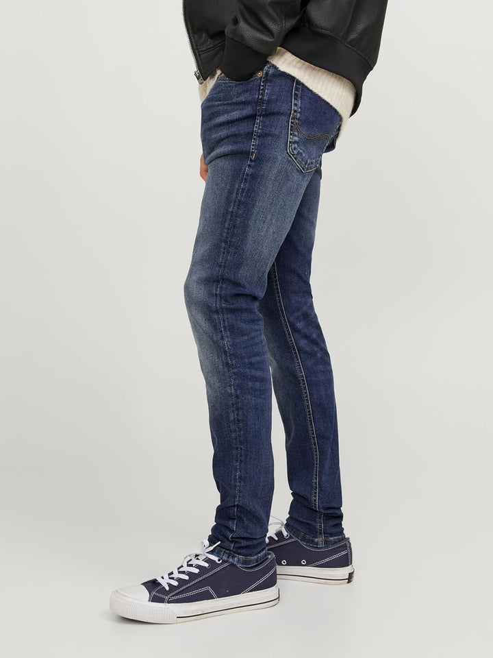 JACK &amp; JONES Male Slim Fit Jeans JJIGLENN JJICON JJ 257 50SPS NOOS Slim Fit Jeans 33W / 36L Blue Den