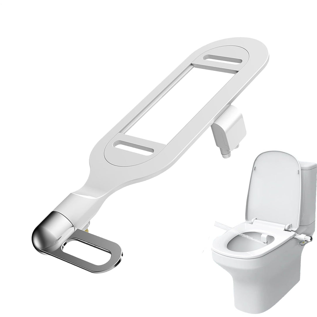 Smart WC-Spüler, Bidet, nicht-elektrischer Düsensprüher 43 x 12 x 7 cm, einstellbarer Wasserdruck, h