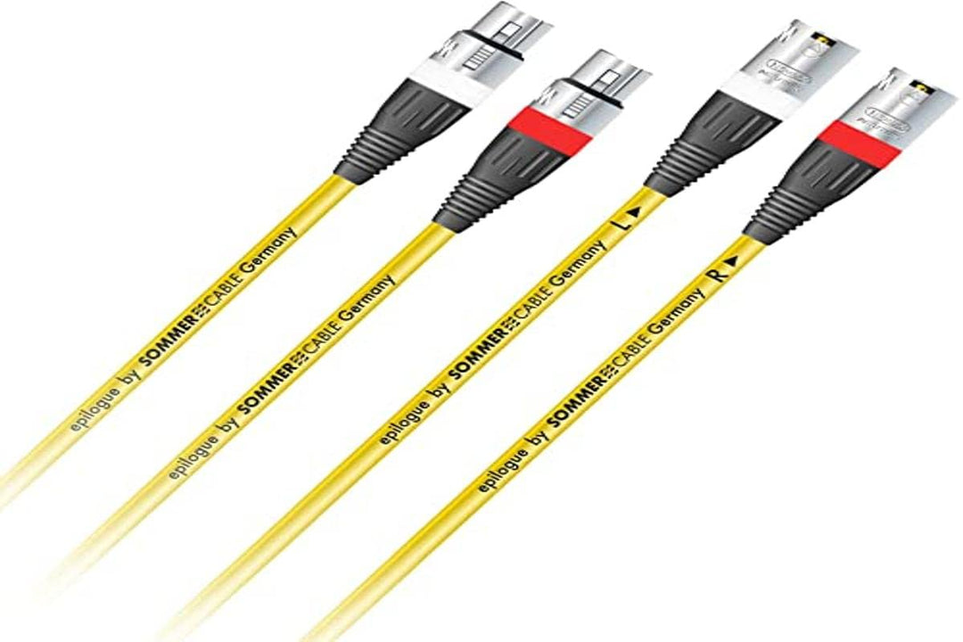 Sommer Cable EP1B-0050 50cm NF/ Phonokabel Paar Epilogue XLR Referenzkabel High End 0,5m 0,50m, 0,50
