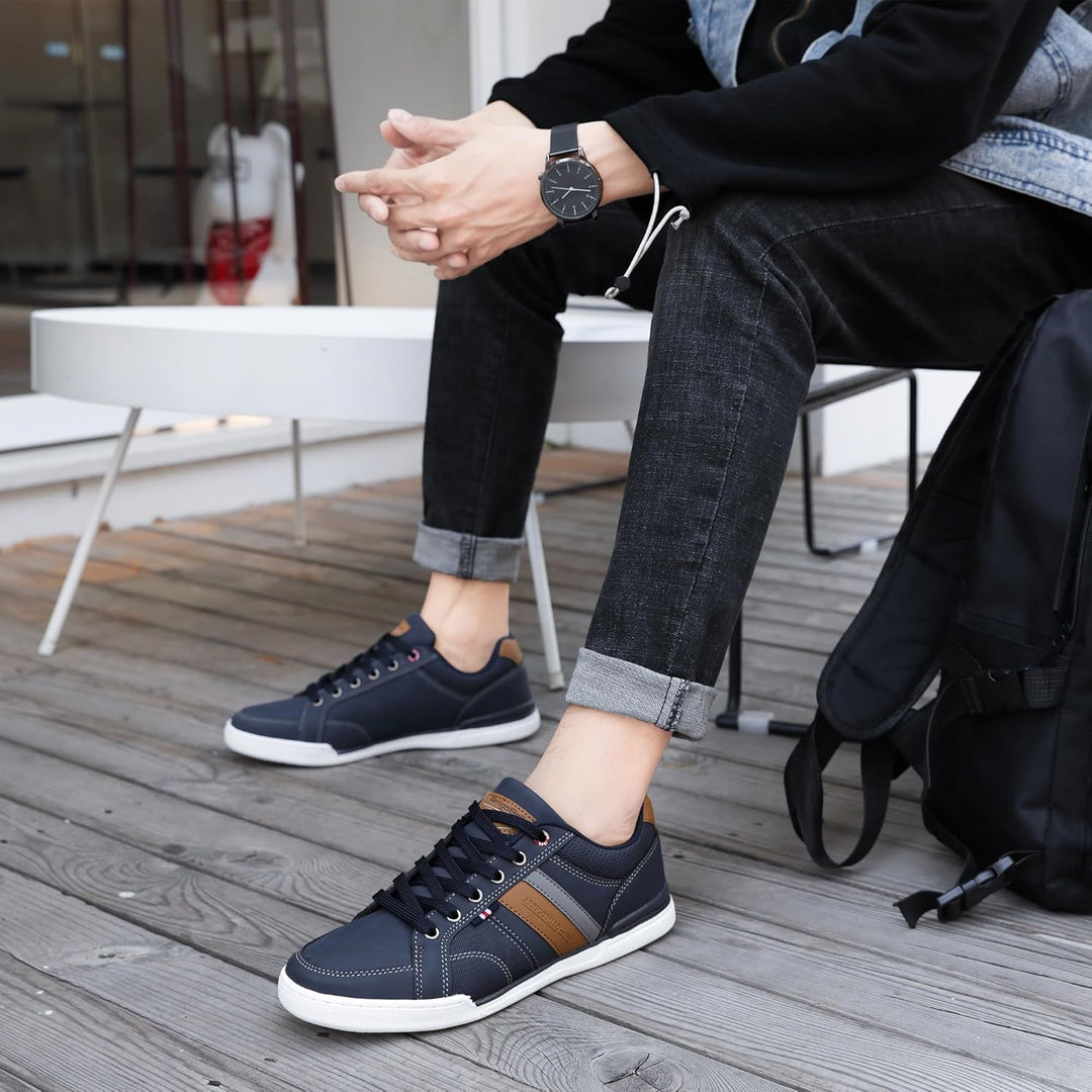 AX BOXING Freizeitschuhe Herren Sneakers Walkingschuhe Mode Schuhe Leichte Trainers Sportschuhe Grös