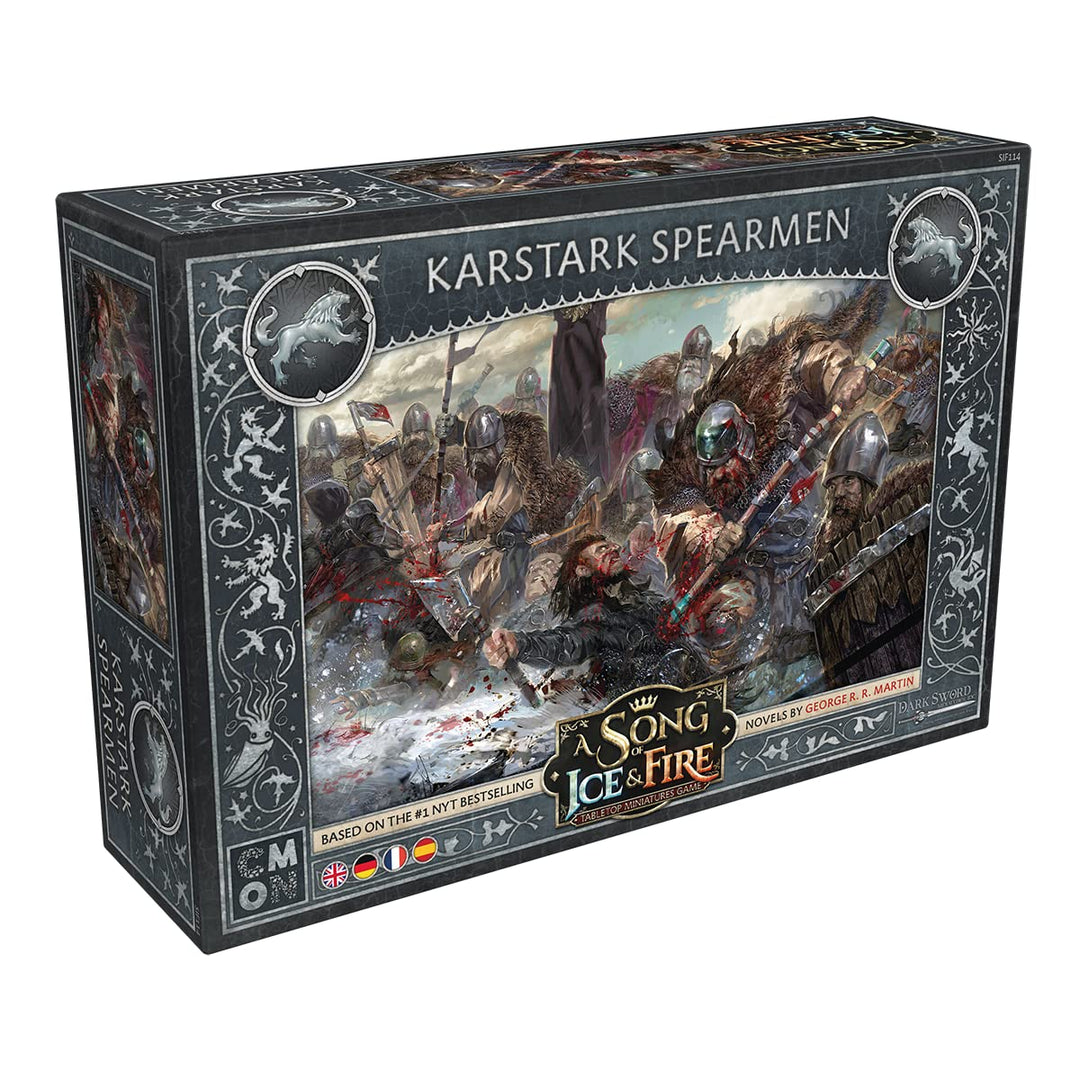 CMON | A Song of Ice & Fire – Speerträger von Haus Karstark | Erweiterung | Tabletop | 2 Spieler | A
