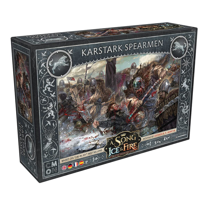 CMON | A Song of Ice & Fire – Speerträger von Haus Karstark | Erweiterung | Tabletop | 2 Spieler | A