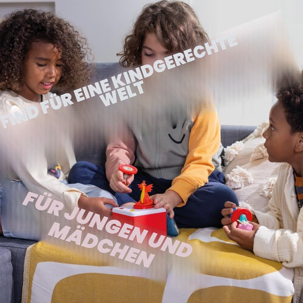 FABA - Geschichtenerzählung für Mädchen und Jungen, Lautsprecher mit dem Charakter Elefant, Lernspie