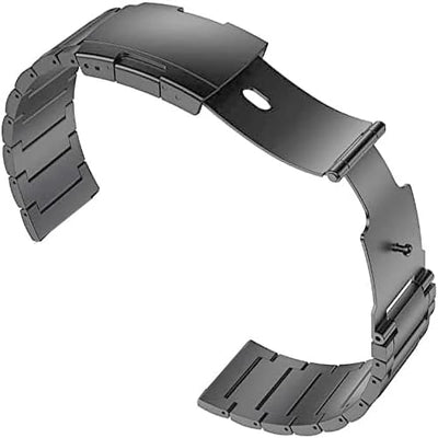 MaKTech Titanband,22mm Leichtes Metall Link Armband,Kompatibel mit Samsung Galaxy Watch 3 45mm/46mm,