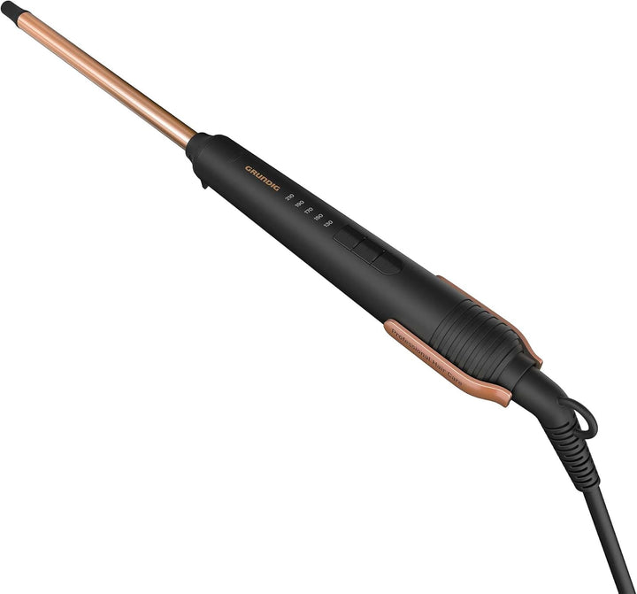GRUNDIG NaturaShine HS 7230 Lockenstab, Hairstyler, 10 mm Durchmesser, Keramikbeschichtung mit Macad