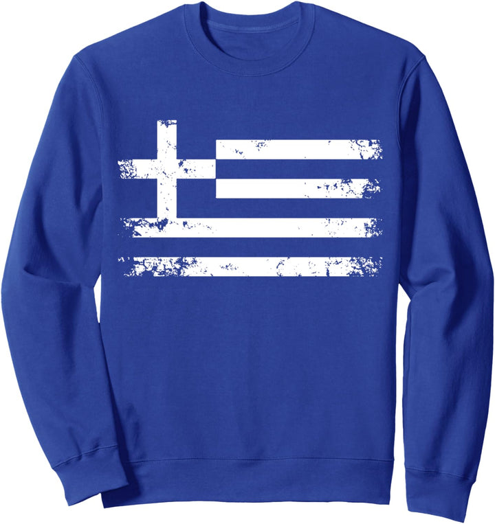 Griechische Flagge Sweatshirt