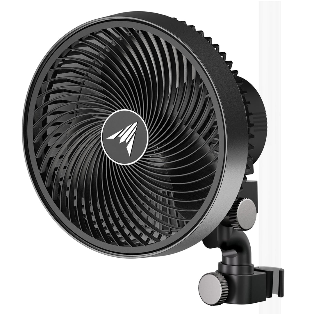 AC Infinity CLOUDRAY S9 – Clip-Ventilator 230mm für Grow Zelte mit langlebigem EC-Motor, 10 Windstuf