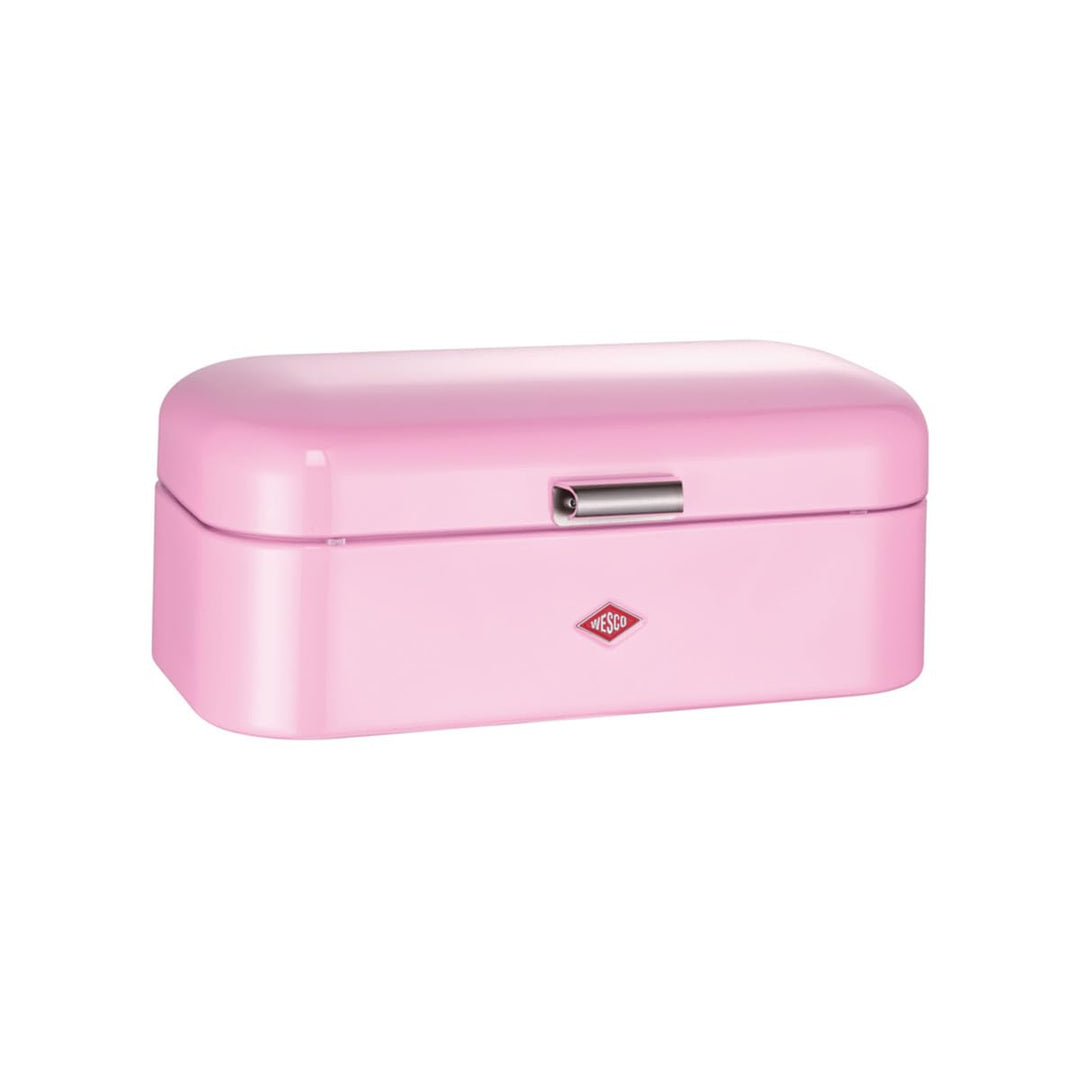 Wesco Grandy Brotkasten in der Farbe pink, pulverbeschichtetes Stahlblech, Lüftungslöcher und stabil