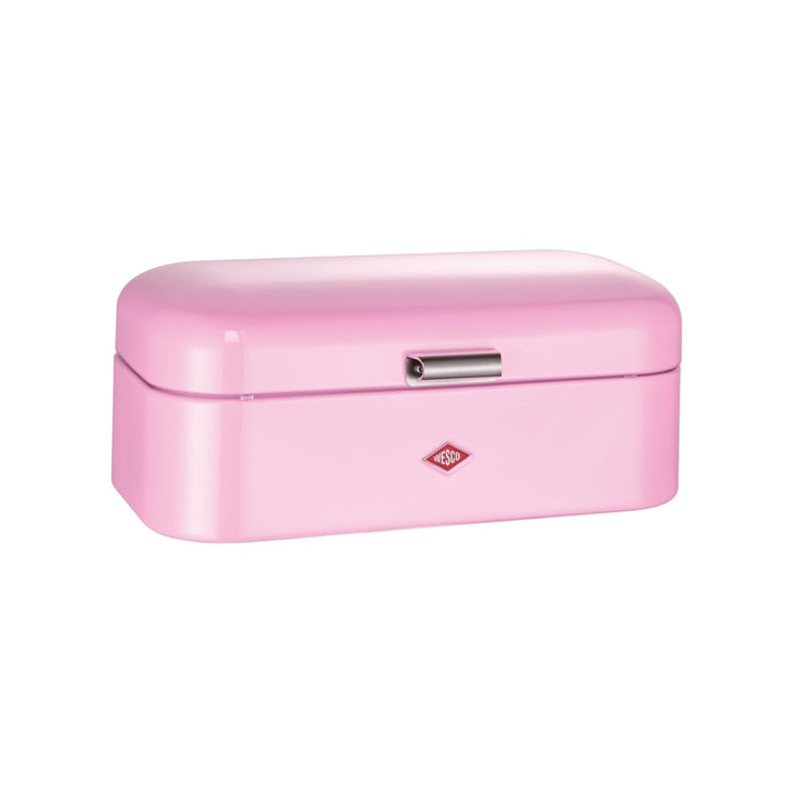 Wesco Grandy Brotkasten in der Farbe pink, pulverbeschichtetes Stahlblech, Lüftungslöcher und stabil