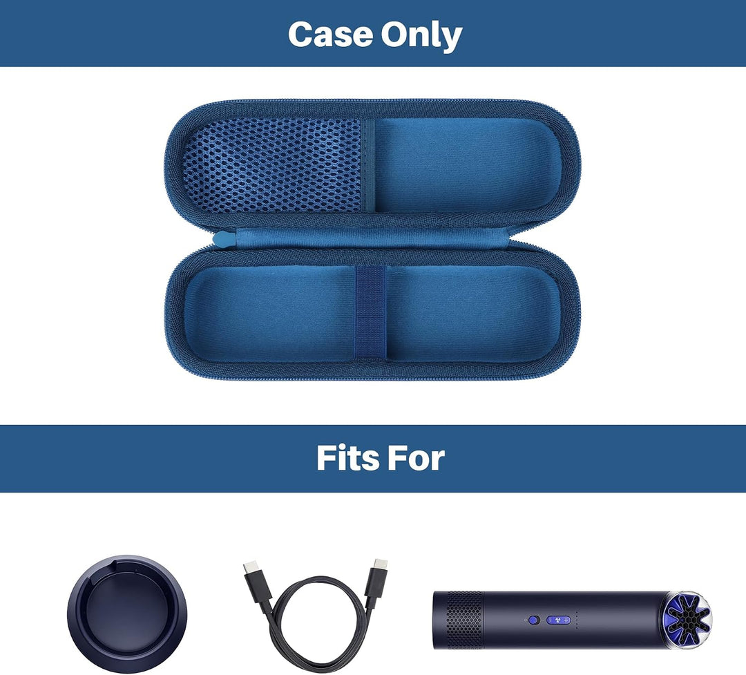 RIYADAone Tasche für Dyson HushJet™ Mini Cool - Handventilator Dunkelblau, Dunkelblau