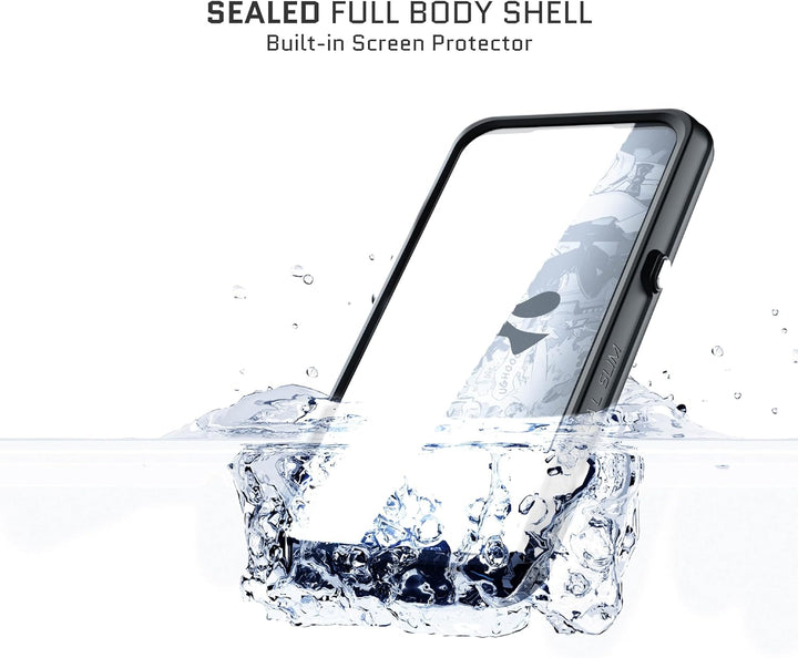 Ghostek Nautical Slim Waterproof Case for Apple iPhone 15 Pro - Built-in Screen & Camera Lens Protec