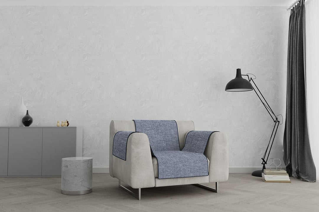 Komfort-Antigleiten-Sofa-Decke,1 Platz, dunkel blau 1 Platz Dunkel Blau, 1 Platz Dunkel Blau