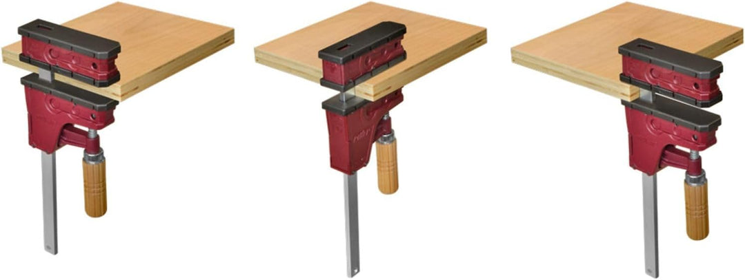 Piher Parallelzwinge Modell PRL 30cm Arbeitslänge 30cm Burgund, 30cm Burgund