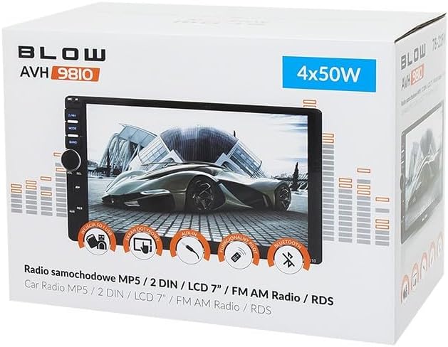 BLOW Radio AVH-9810 2DIN 7
