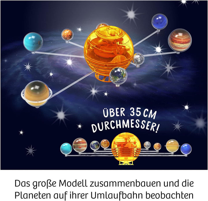 Kosmos 671532 Sonnensystem, Lass die Planeten um die Sonne kreisen, mechanisches Modell, Experimenti