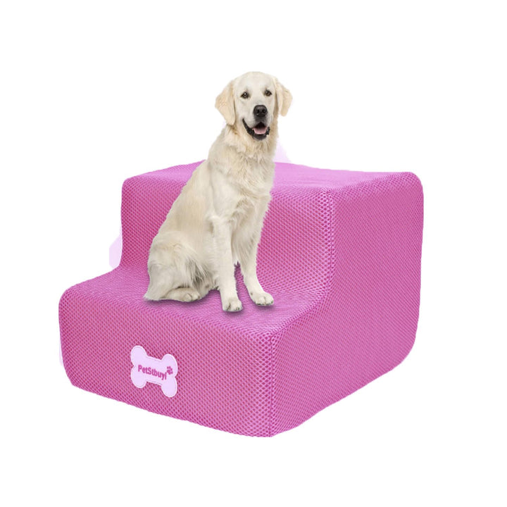 2-stufige Hundetreppe für Hochbett und Couch, 20cm hoch für Hunde, breitere Haustiertreppe für klein