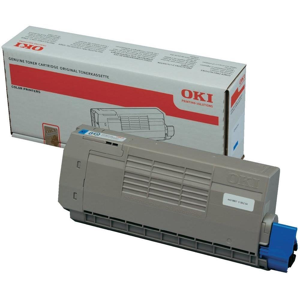 OKI 44318607 C710, C711 Tonerkartusche Standardkapazität 11.500 Seiten 1er-Pack, cyan, Cyan