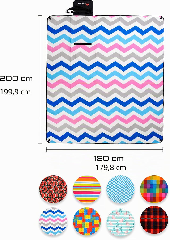 meteor Picknickdecke Stranddecke wasserdichte sanddichte tolle Picknick-Matte Fleece Draussen Decken