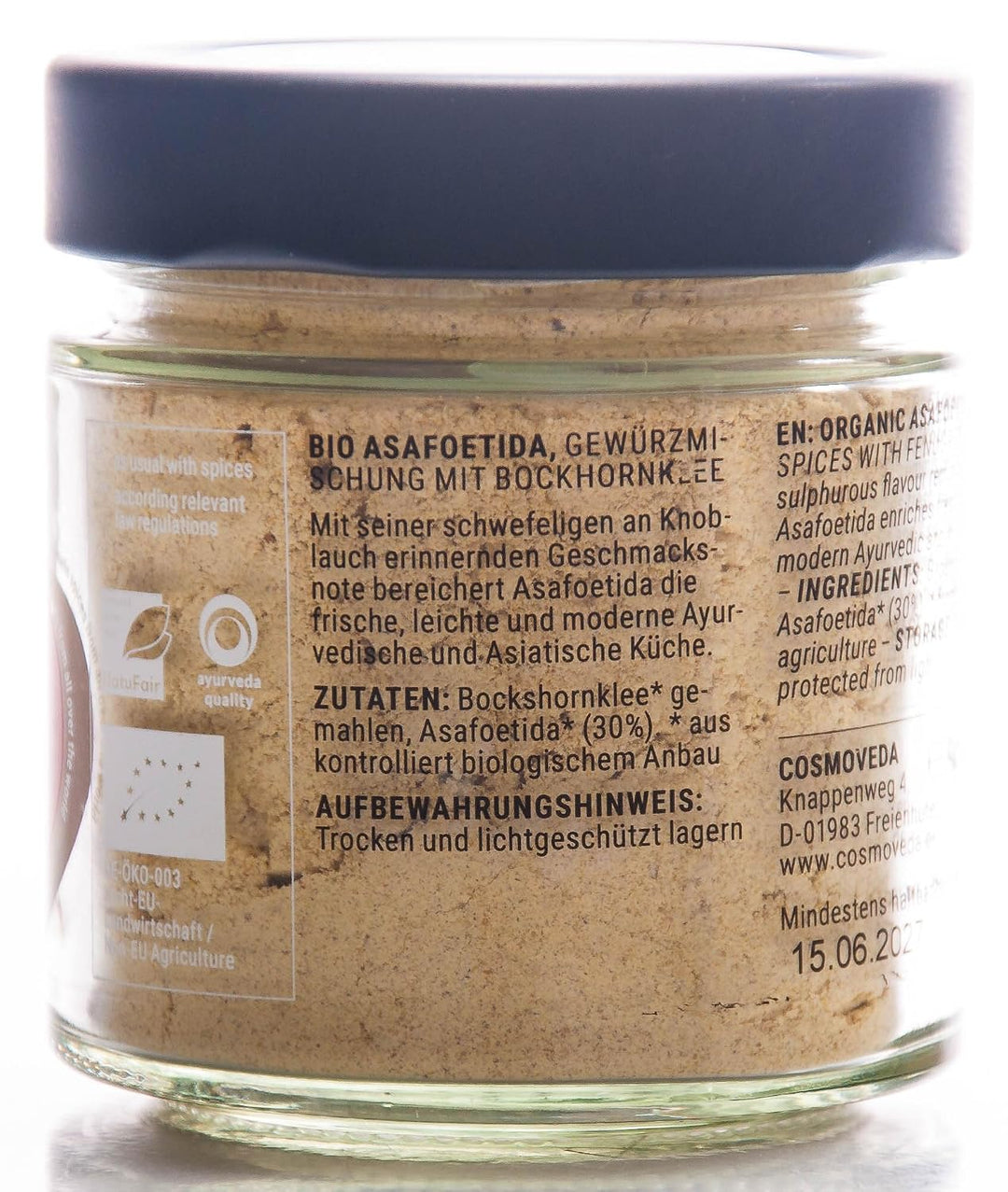 Cosmoveda - BIO Asafoetida - 90g