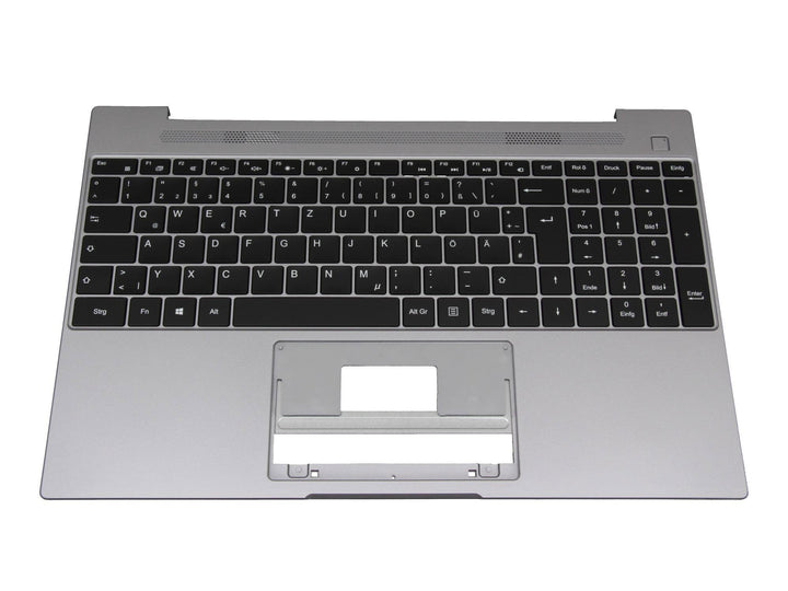 MEDION 40074203 Original Tastatur inkl. Topcase DE (deutsch) schwarz/grau für Akoya E15301, E15302