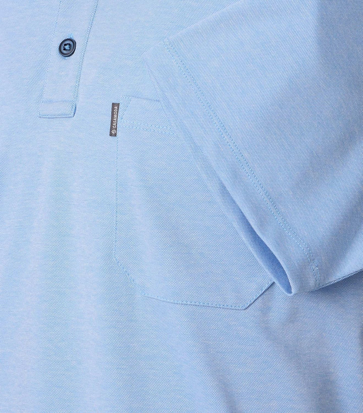 CASAMODA Polo-Shirt Uni S Blau (102), S Blau (102)