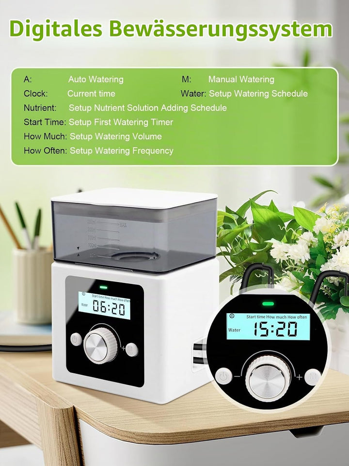 Automatisches Bewässerungssystem, Automatische Bewässerung für Zimmerpflanzen,DIY Automatisch Bewäss