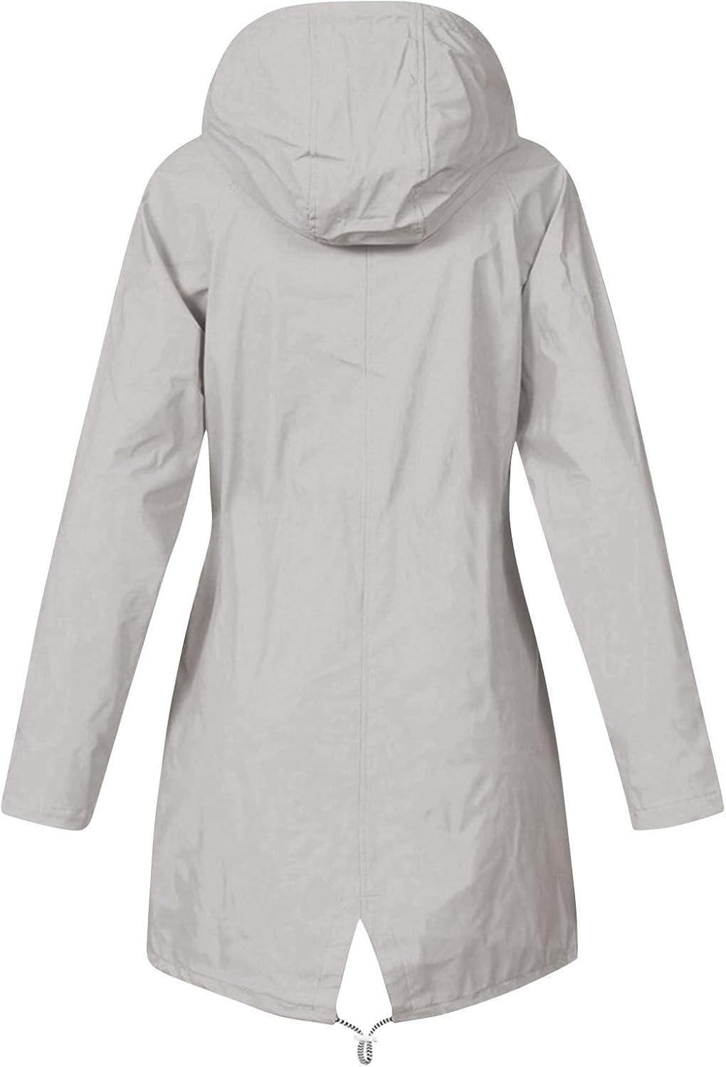 Ansenesna Regenjacke Damen Gefüttert Lang Regenjacke Damen Wasserdicht Atmungsaktiv Mit Kapuze Winte
