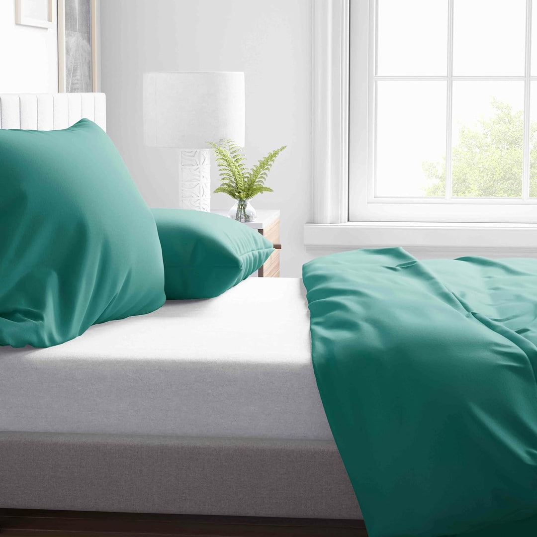 Leonado Vicenti Baumwolle Bettwäsche Uni 135x200 155x200 155x220 200x200 200x220 220x240 wählbar, 3t