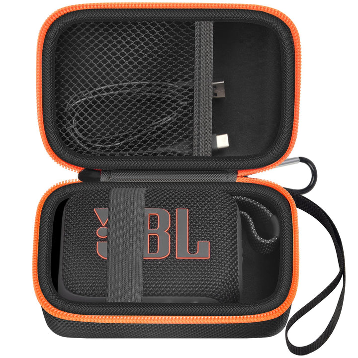 Tragetasche Kompatibel mit JBL Go 4 - tragbarer Bluetooth-Lautsprecher Box Pro Sound, Auch für Go 3/