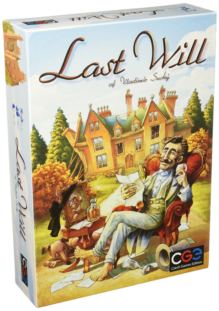 Czech Games Edition Last Will | CGE | English | 14+ Age | 2-5 Player