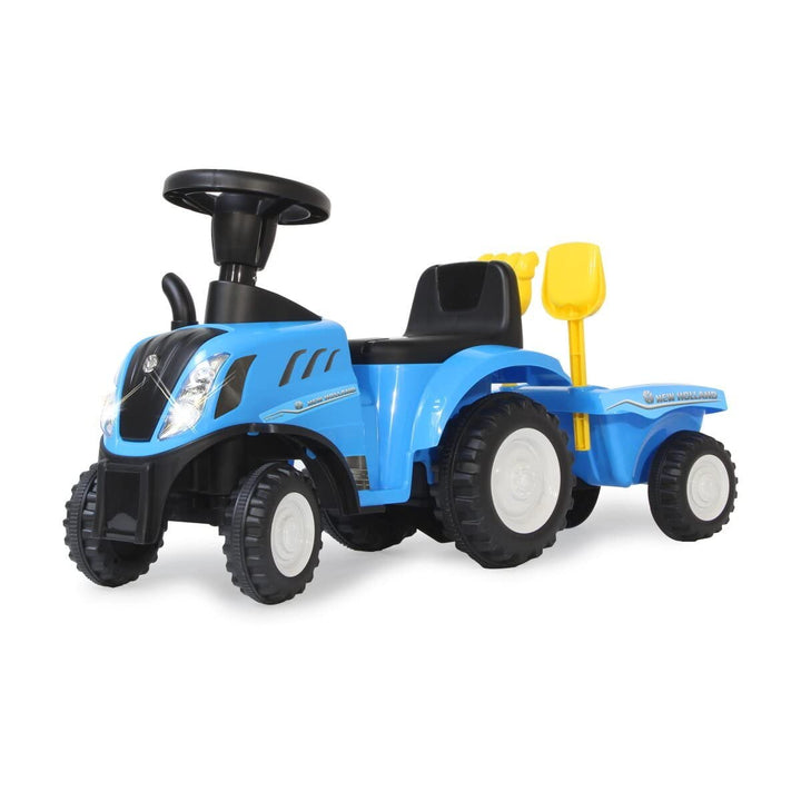 JAMARA 460355 Rutscher New Holland T7 Traktor – ab 12 Monate, Sitzhöhe 270 mm, Kippschutz, originalg