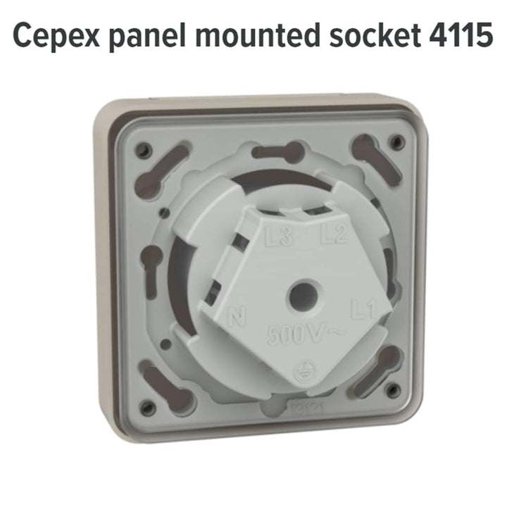 CEE-ANBAUDOSE IP44 16A5P MENNEKES 4115