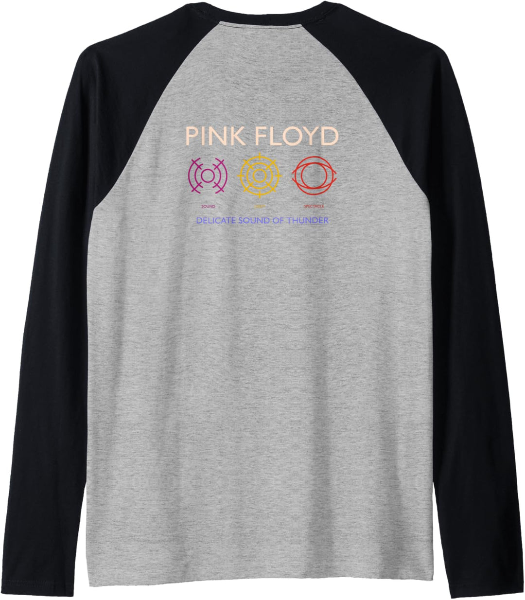 Pink Floyd Delicate Sound of Thunder Light Bulb Raglan