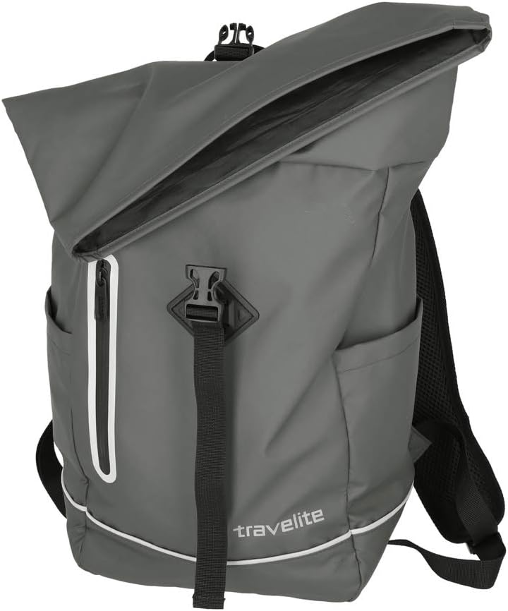 Travelite Handgepäck Rucksack mit Laptop Fach 15,6 Zoll & BASICS Rucksack aus wasserfestem Material,