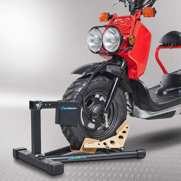 Datona Radwippe für Roller – Motorradständer bis 16 Zoll Reifen – Sicherer Stand mit Kipp-Mechanismu