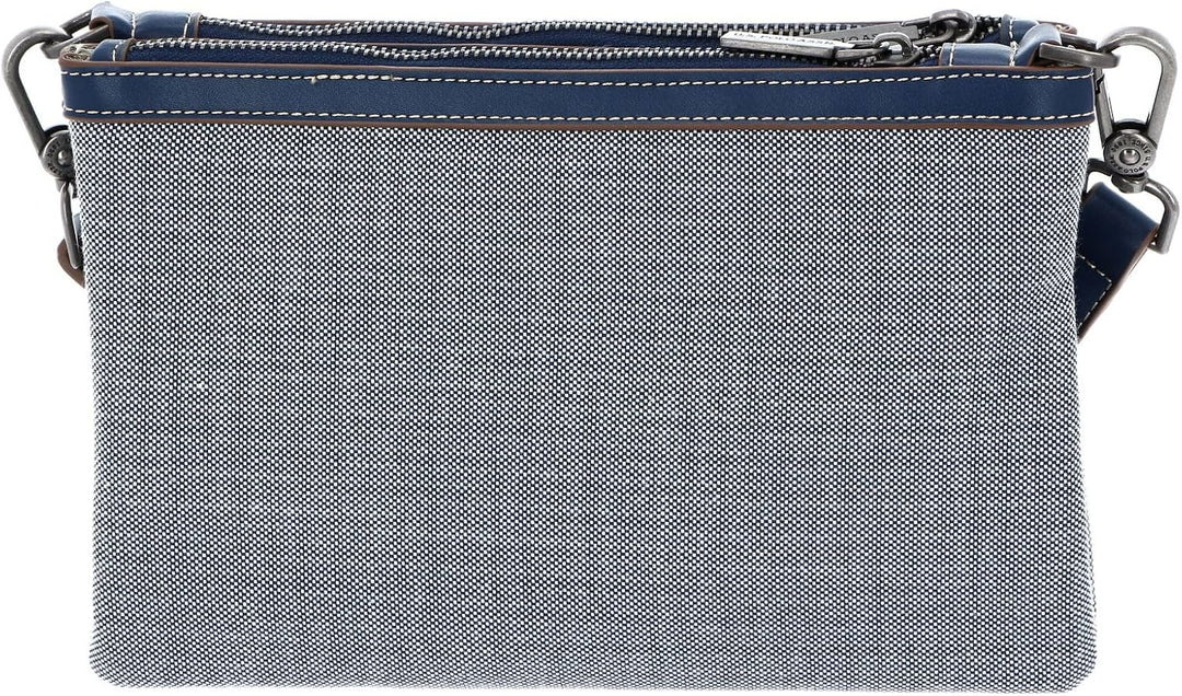 U.S. POLO ASSN. Victoria Double Zip Crossbody Bag Navy