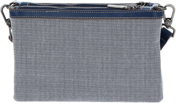 U.S. POLO ASSN. Victoria Double Zip Crossbody Bag Navy