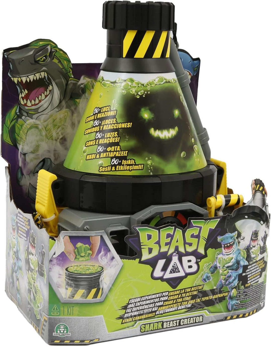 Beast Lab Laboratotio Bio Beast, interaktives Wissenschafts- und Technologie-Spielzeug, Mischzutaten