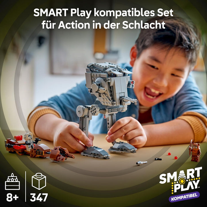 LEGO Star Wars 75424 SMART Play: at-ST Angriff auf Endor - Kompatibles Interaktives Spielzeug inkl.