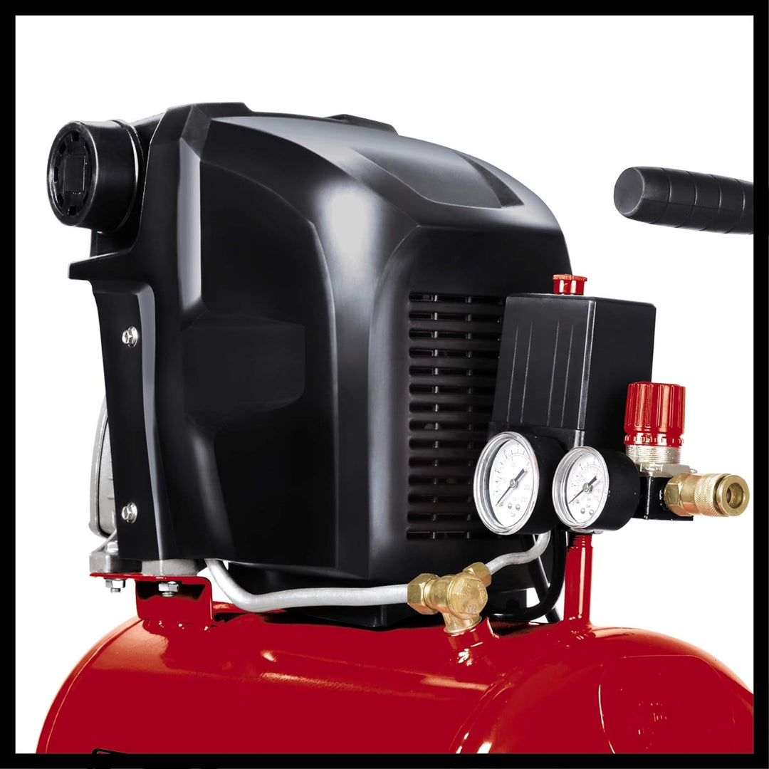 Einhell Kompressor TE-AC 230/24/8 (1500 W, max. 8 bar, 24 l-Tank, 230 L/min Ansaugleistung, 2850 (1/