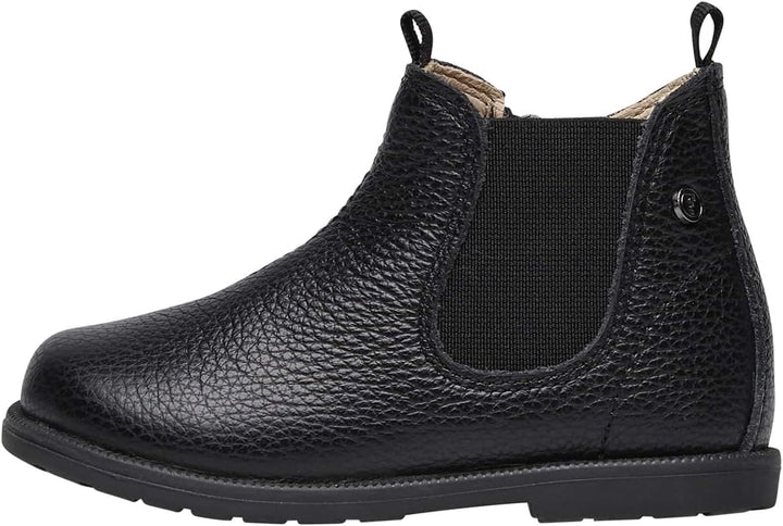 Falcotto WINTER WOOD-Beatle Boot aus Leder 26 EU Schwarz, 26 EU Schwarz
