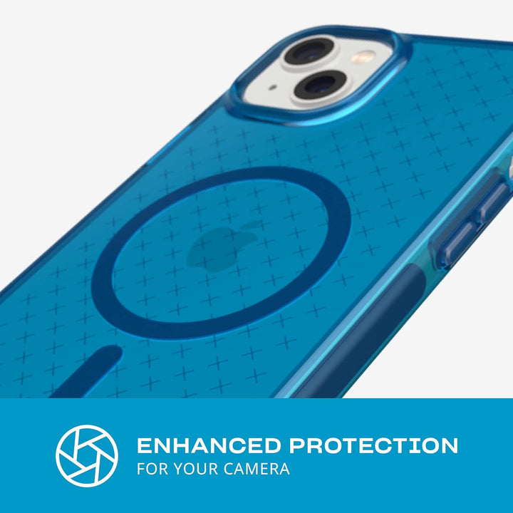 tech21 iPhone 14 Plus Evo Check Kompatibel mit MagSafe® - Stossdämpfende & Schlanke Schutzhülle mit