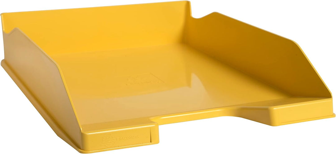 Exacompta 113208D 6er Pack Briefablage BeeBlue aus Recycling-Kunststoff DIN A4. Ideale Briefkörbe fü