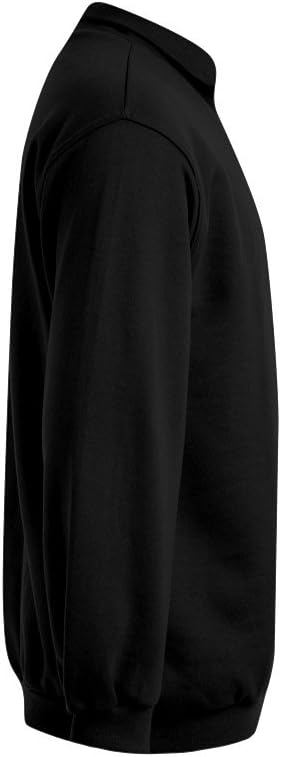 Troyer Sweatshirt Herren, Schwarz, XL