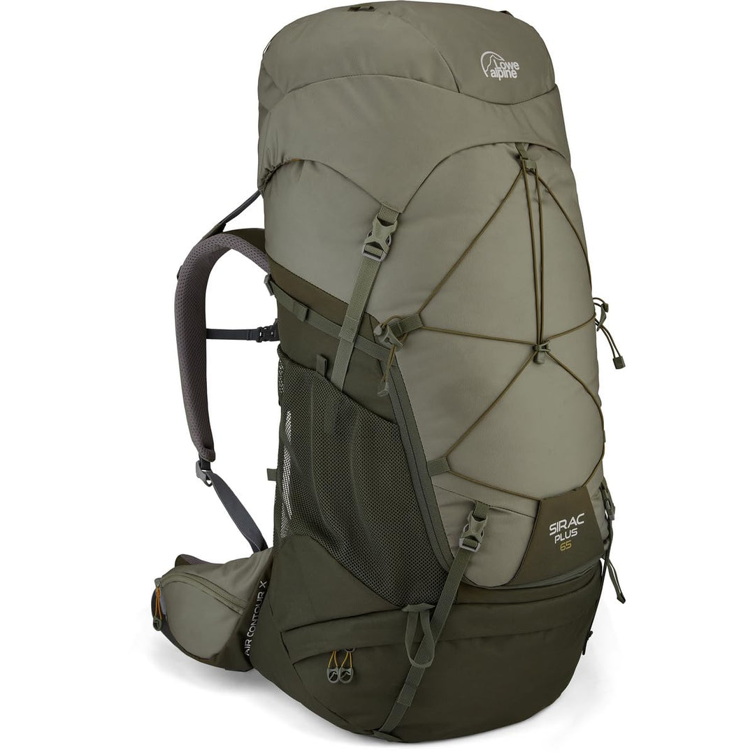 Lowe Alpine Sirac Plus 65 Rucksack, light khaki-army, M-L
