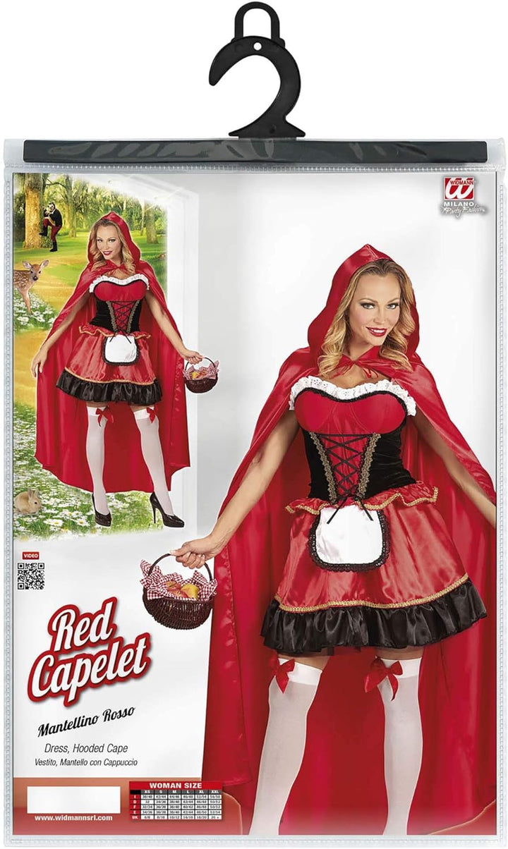 WIDMANN 74554 COSTUME CAPPUCCETTO ROSSO XL #7455, XL