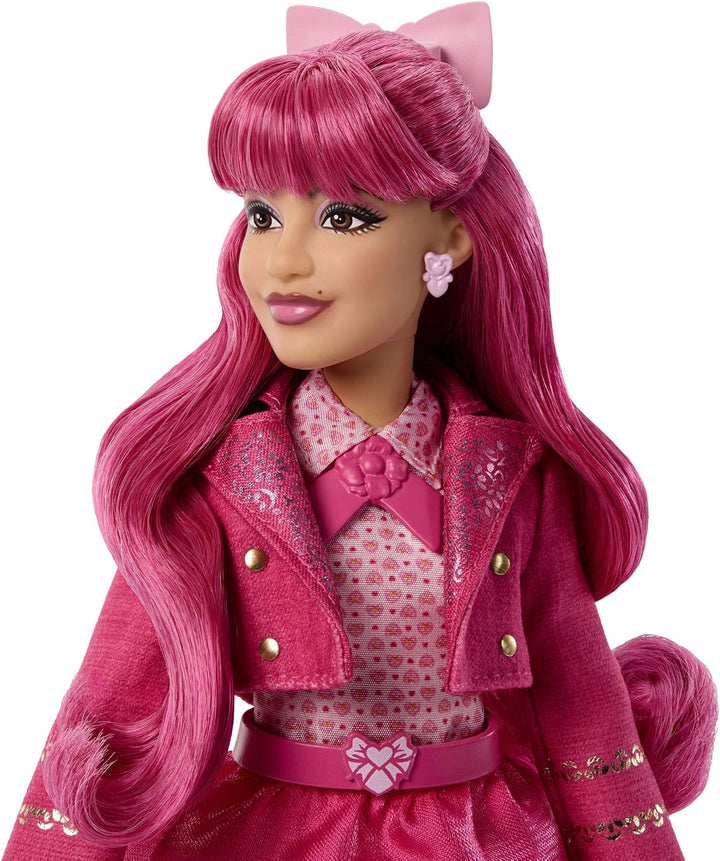 Mattel Disney „Descendants: Wicked Wonderland“ Modepuppe und Accessoires, Pink, Schwester von Red un